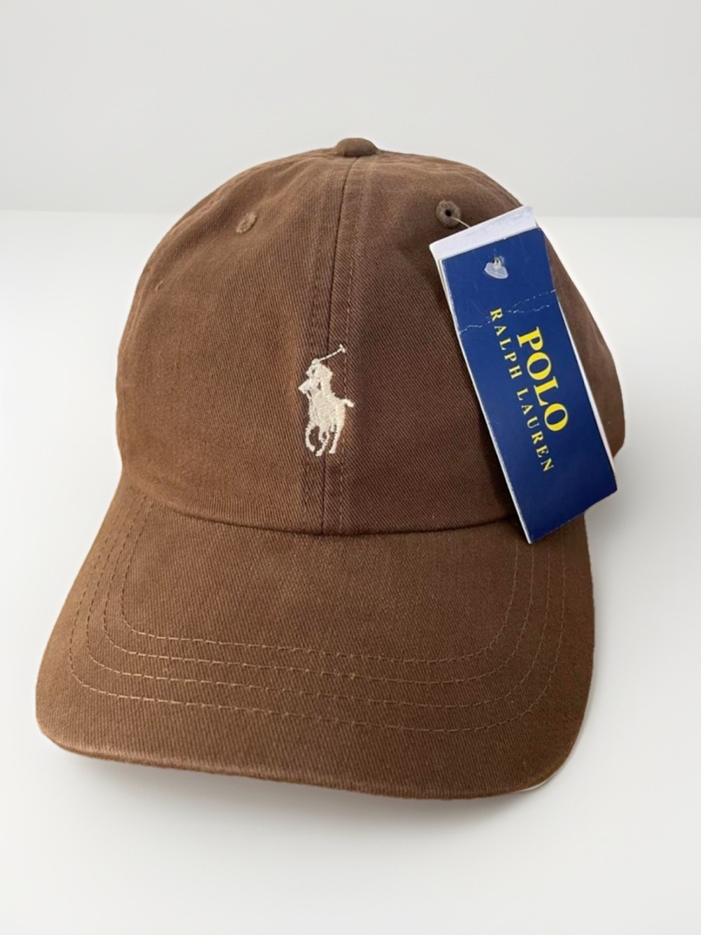 Polo Ralph Lauren Brown Cotton Baseball Cap